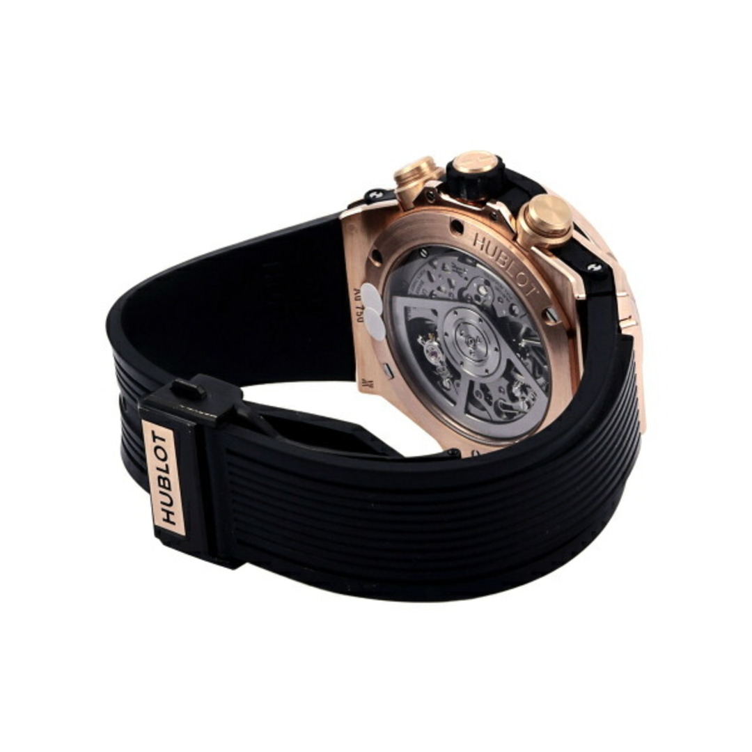 HUBLOT(ウブロ)のウブロ HUBLOT ビッグバン ウニコ キングゴールド ダイヤモンド 441.OX.1180.RX.1104 グレー文字盤 中古 腕時計 メンズ メンズの時計(腕時計(アナログ))の商品写真