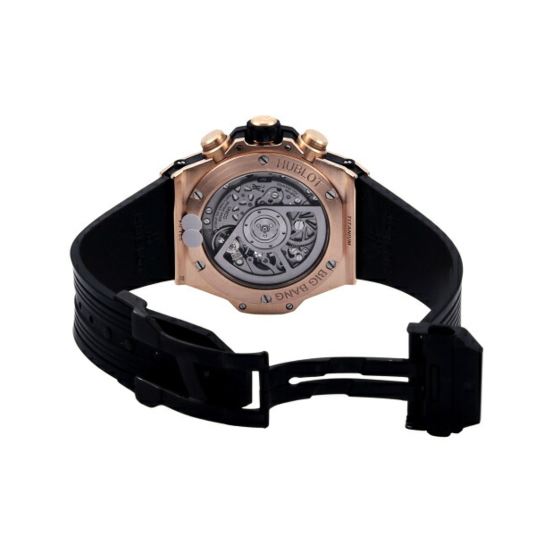 HUBLOT(ウブロ)のウブロ HUBLOT ビッグバン ウニコ キングゴールド ダイヤモンド 441.OX.1180.RX.1104 グレー文字盤 中古 腕時計 メンズ メンズの時計(腕時計(アナログ))の商品写真