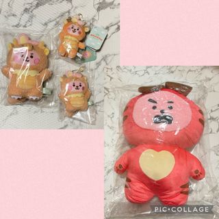 ビーティーイシビル(BT21)のBT21 防弾少年団 COOKY ETO辰 ベビードラゴンぬいぐるみ Lサイズ(アイドルグッズ)