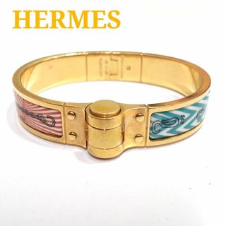 エルメス(Hermes)の正規品鑑定済　エルメス　シャニエール　バングル　ZJ33(ブレスレット/バングル)