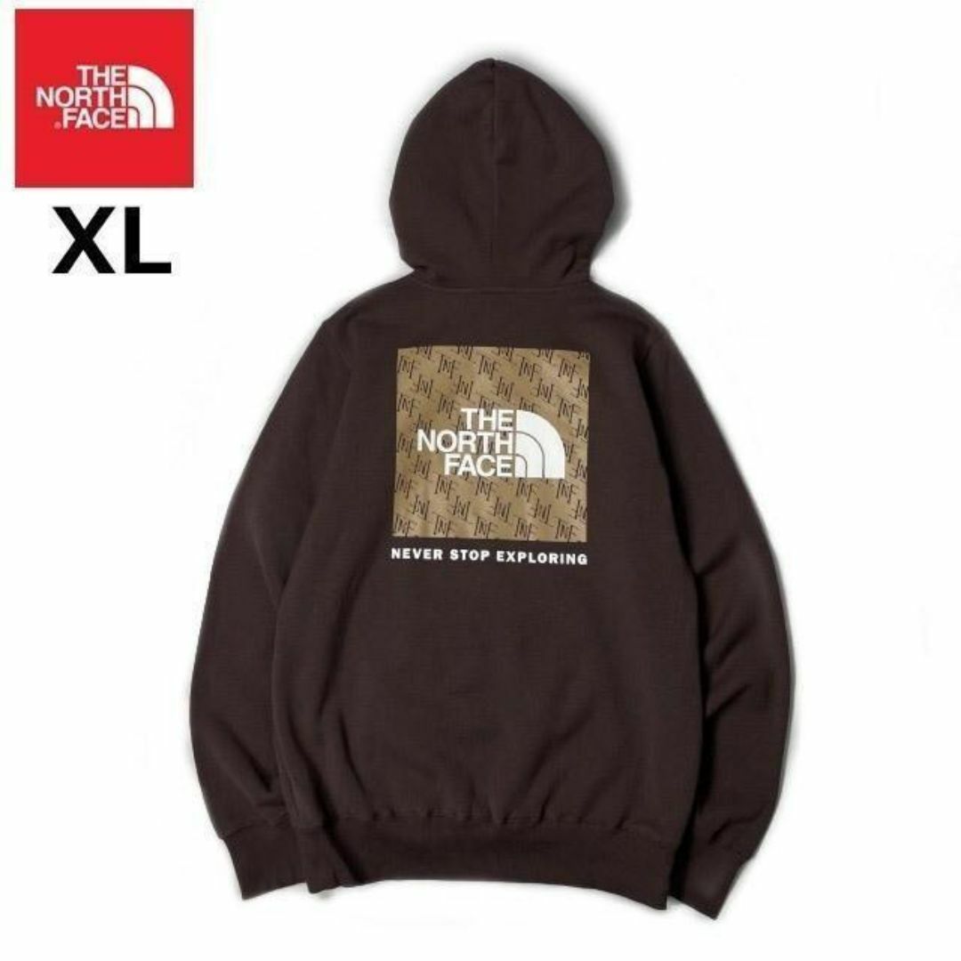 THE NORTH FACE(ザノースフェイス)のノースフェイス パーカー バックプリント US限定 (XL)茶 181130 レディースのトップス(パーカー)の商品写真