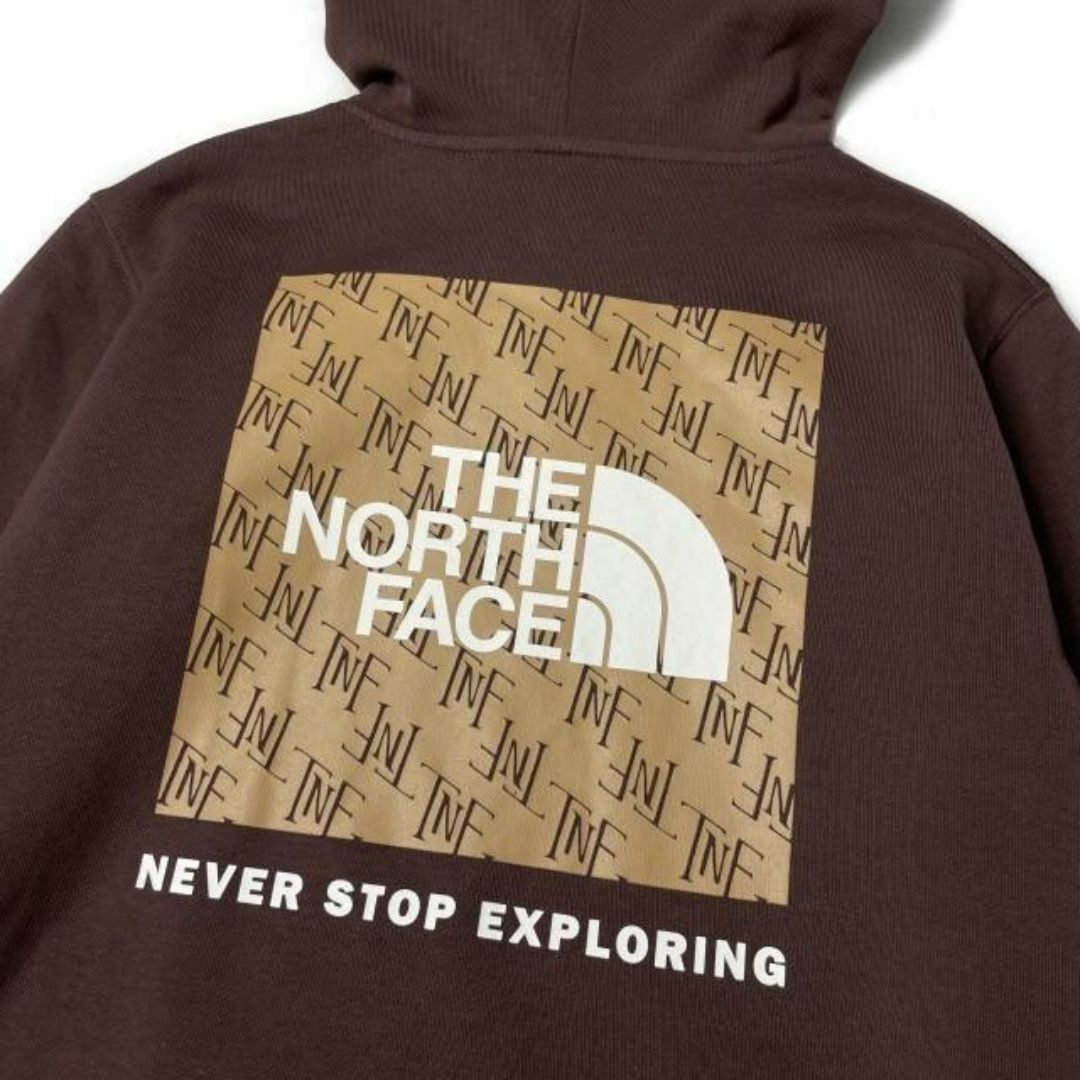 THE NORTH FACE(ザノースフェイス)のノースフェイス パーカー バックプリント US限定 (XL)茶 181130 レディースのトップス(パーカー)の商品写真