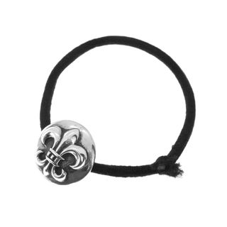 クロムハーツ(Chrome Hearts)のクロムハーツ CHROME HEARTS ■ 【 HAIRBAND BS FLUER 】 BSフレアボタンヘアゴム シルバーコンチョ 32570(ブレスレット)