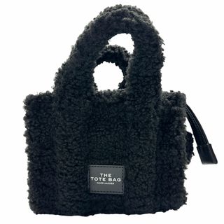 マークジェイコブス(MARC JACOBS)のマークジェイコブス MARC JACOBS ハンドバッグ 斜め掛けショルダーバッグ THE TOTE BAG ボア ブラック レディース 送料無料【中古】 z0360(ハンドバッグ)