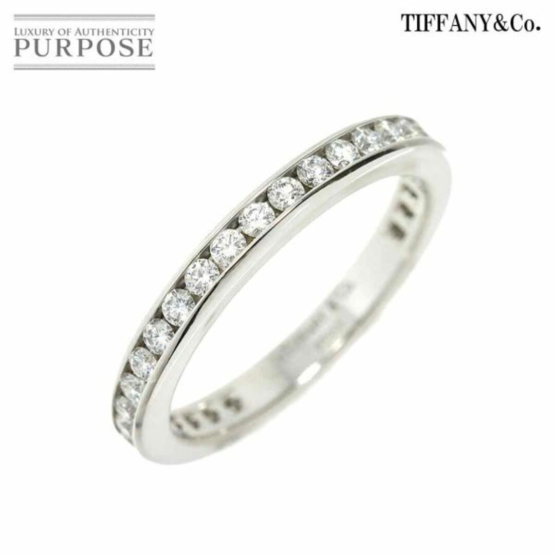 Tiffany & Co.(ティファニー)のティファニー TIFFANY&Co. フル サークル チャネル セッティング 9号 リング ダイヤ Pt プラチナ 指輪 VLP 90225348 レディースのアクセサリー(リング(指輪))の商品写真