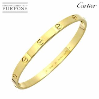 カルティエ(Cartier)のカルティエ Cartier ラブ ブレス #20 K18 YG イエローゴールド 750 ブレスレット バングル 【証明書付き】 VLP 90227537(ブレスレット/バングル)