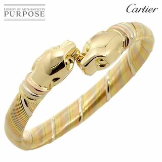 カルティエ(Cartier)のカルティエ Cartier クーガー パンテール ブレスレット 17cm K18 YG WG PG 750 スリーゴールド スリーカラー【証明書】 VLP 90227554(ブレスレット/バングル)