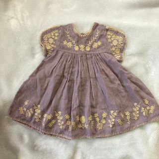 キャラメルベビー&チャイルド(Caramel baby&child )のApolina kids STEVIE dress Wisteria 2～3y(ワンピース)