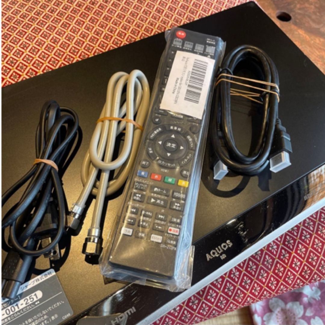 SHARP AQUOS BD-H51 12倍録 500GB リモ等付フル装備! - ブルーレイ SHARP AQUOS BD-H51 12倍録 500GB リモ等付フル装備! - ブルーレイ
