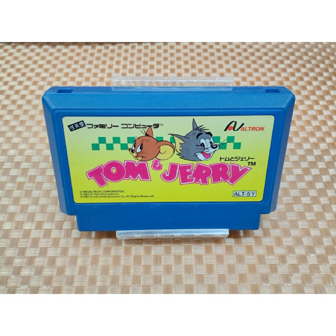 ファミリーコンピュータ(ファミリーコンピュータ)のファミコン　トムとジェリー エンタメ/ホビーのゲームソフト/ゲーム機本体(家庭用ゲームソフト)の商品写真