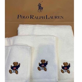 ラルフローレン(Ralph Lauren)のラルフローレン　ポロベア　タオル　3点セット(タオル/バス用品)