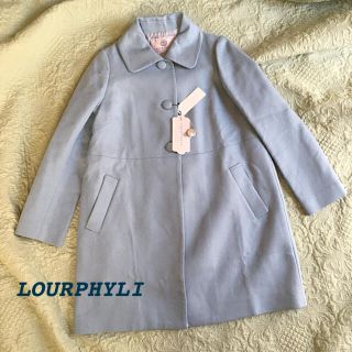 ストロベリーフィールズ(STRAWBERRY-FIELDS)の【未使用タグ付】定価3.9万 LOURPHYLI(ロアフィリー) 春色コート(スプリングコート)