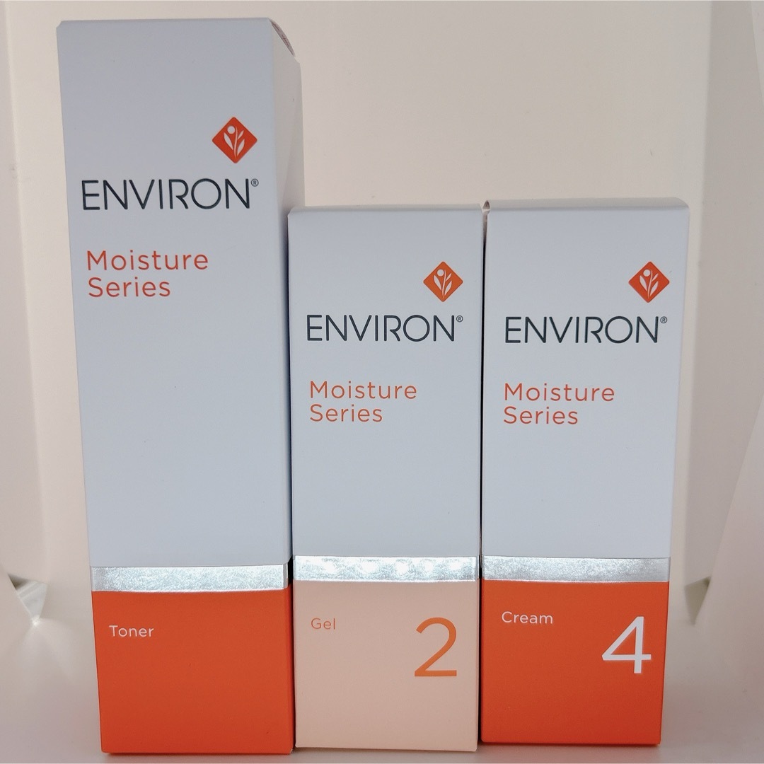 ENVIRON(エンビロン)のエンビロン　モイスチャートーナー　モイスチャークリーム4 モイスチャージェル2 コスメ/美容のスキンケア/基礎化粧品(フェイスクリーム)の商品写真