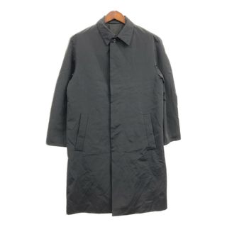 HUGO BOSS - HUGO BOSS ヒューゴボス ステンカラーコート バルマカーンコート ブラック (メンズ Mサイズ相当) 中古 古着 Q2810