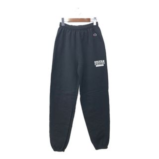 チャンピオン(Champion)のChampion チャンピオン オーセンティック スウェットパンツ ワンポイントロゴ ブラック (メンズ M) 中古 古着 Q2891(その他)