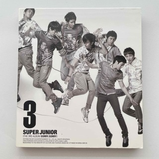 スーパージュニア(SUPER JUNIOR)のSuper Junior 3集　CD  『SORRY, SORRY』(K-POP/アジア)