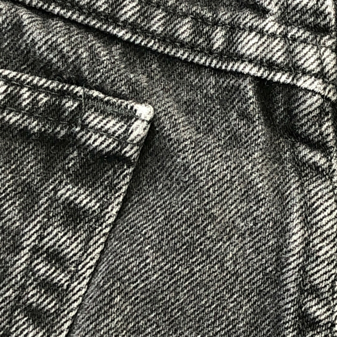 Wrangler(ラングラー)のWrangler ラングラー デニムパンツ アメカジ ブラック (メンズ 30×30) 中古 古着 Q2899 メンズのパンツ(デニム/ジーンズ)の商品写真