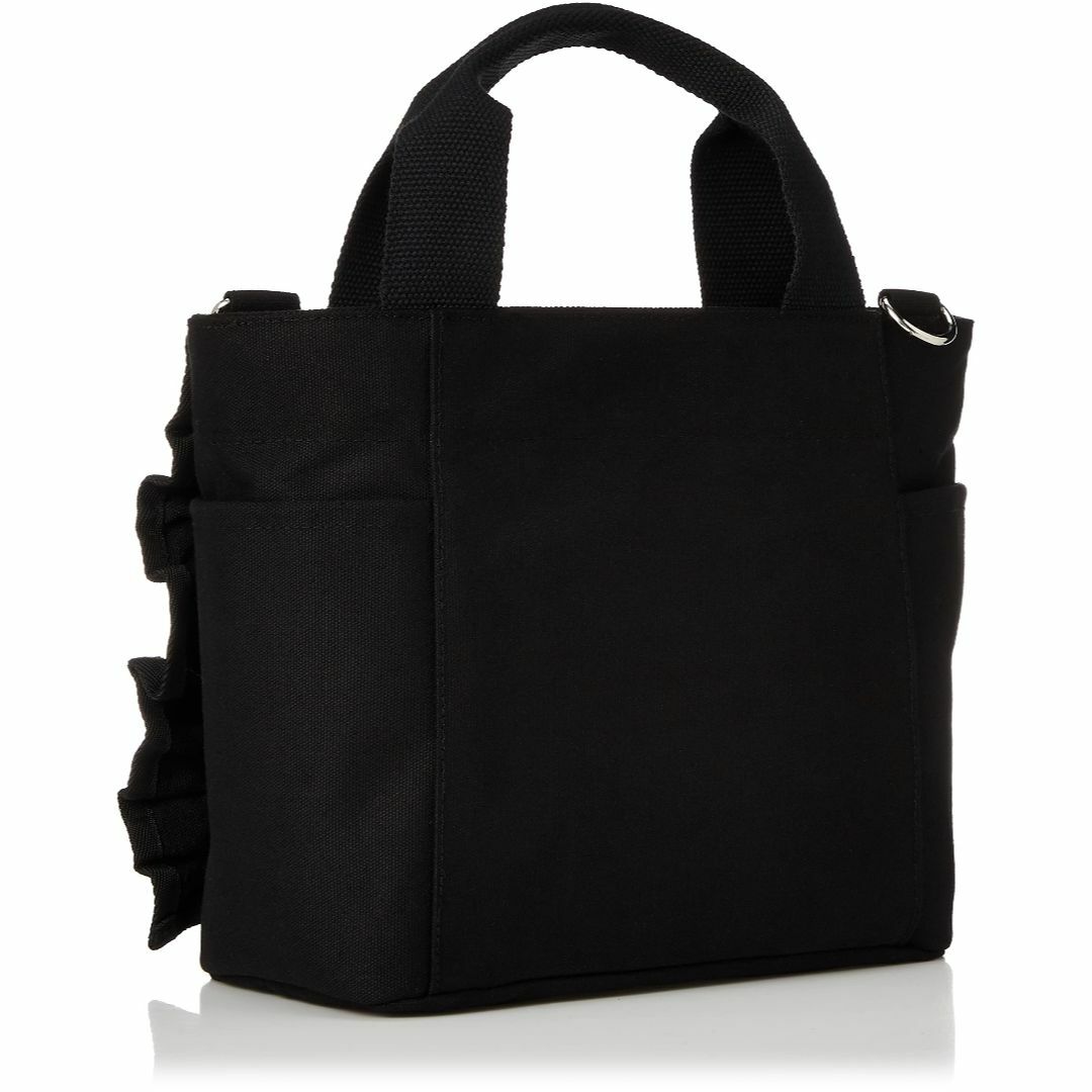 色: ブラック[ミルクフェド] トートバッグ RUFFLE MINI BAG レディースのバッグ(その他)の商品写真