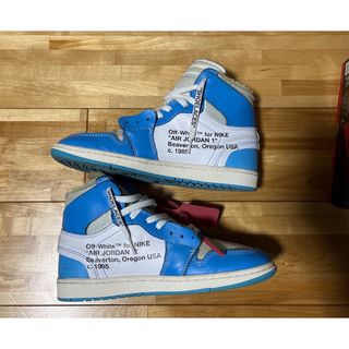 オフホワイト(OFF-WHITE)のOff-White × Nike Air Jordan 1 High UNC(スニーカー)