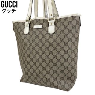 グッチ(Gucci)の✨良品　GUCCI グッチ トートバッグ　GGスプリーム　PVC レザー　手提げ(トートバッグ)