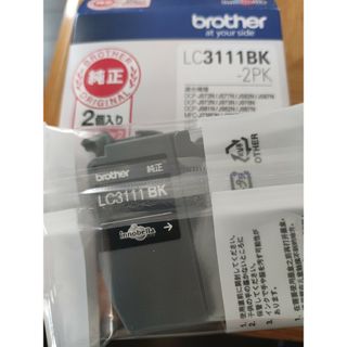 brother インクカートリッジ LC3111BK黒 未開封 2年以上(その他)