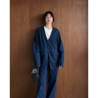 クラネ(CLANE)のClane JACKET PULLOVER DENIM TOPS(シャツ/ブラウス(長袖/七分))