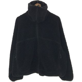 LAD MUSICIAN - LAD MUSICIAN ラッドミュージシャン 21AW WOOL BOA HIGH NECK BLOUSON ウールボアハイネックブルゾン ブラック 46 2221-602