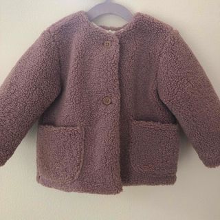 ザラキッズ(ZARA KIDS)のZARAbaby ボアジャケット ザラベビー(ジャケット/コート)