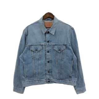 リーバイス(Levi's)のLevi's リーバイス 70550 ジャケット アメカジ ブルー (メンズ XL) 中古 古着 Q2991(その他)