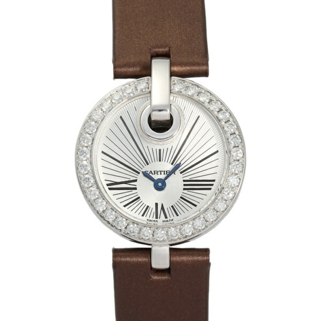 Cartier(カルティエ)のカルティエ Cartier カプティブ カプティヴ ドゥ WG600008 シルバー文字盤 中古 腕時計 レディース レディースのファッション小物(腕時計)の商品写真