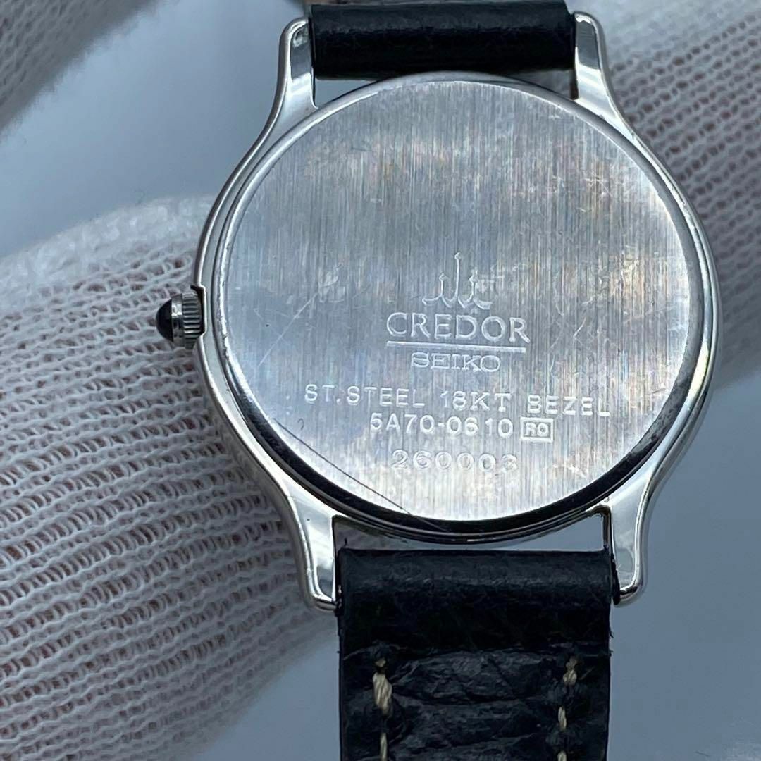 SEIKO(セイコー)の《美品　稼動品》　セイコー　クレドール　18金ベゼル　レディース腕時計　クォーツ レディースのファッション小物(腕時計)の商品写真