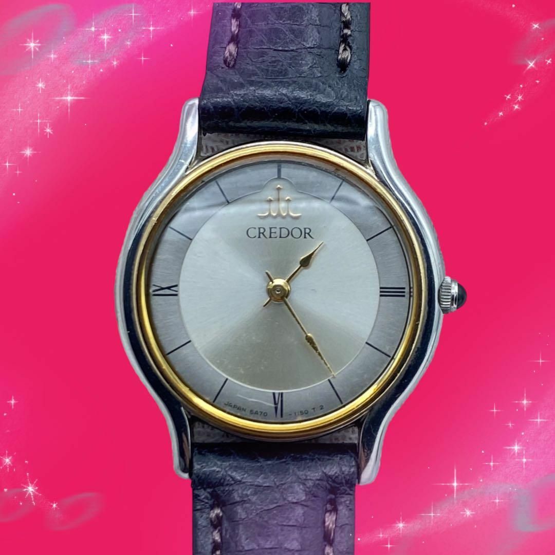 SEIKO(セイコー)の《美品　稼動品》　セイコー　クレドール　18金ベゼル　レディース腕時計　クォーツ レディースのファッション小物(腕時計)の商品写真