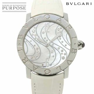 ブルガリ(BVLGARI)のブルガリ BVLGARI ブルガリブルガリ BBL37S メンズ 腕時計 ダイヤ ホワイトシェル 文字盤 オートマ 自動巻き BVLGARIBVLGARI VLP 90229155(腕時計(アナログ))