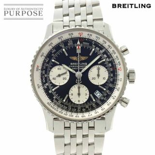 ブライトリング(BREITLING)のブライトリング BREITLING ナビタイマー クロノグラフ A23322 メンズ 腕時計 デイト ブラック 文字盤 自動巻き Navitimer VLP 90229664(腕時計(アナログ))