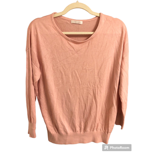 エージーバイアクアガール(AG by aquagirl)のエージーバイアクアガール　春色セーター　ピンク　Mサイズ(ニット/セーター)