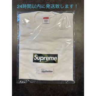 シュプリーム(Supreme)のSupreme Box Logo Tee White 迷彩(Tシャツ/カットソー(半袖/袖なし))