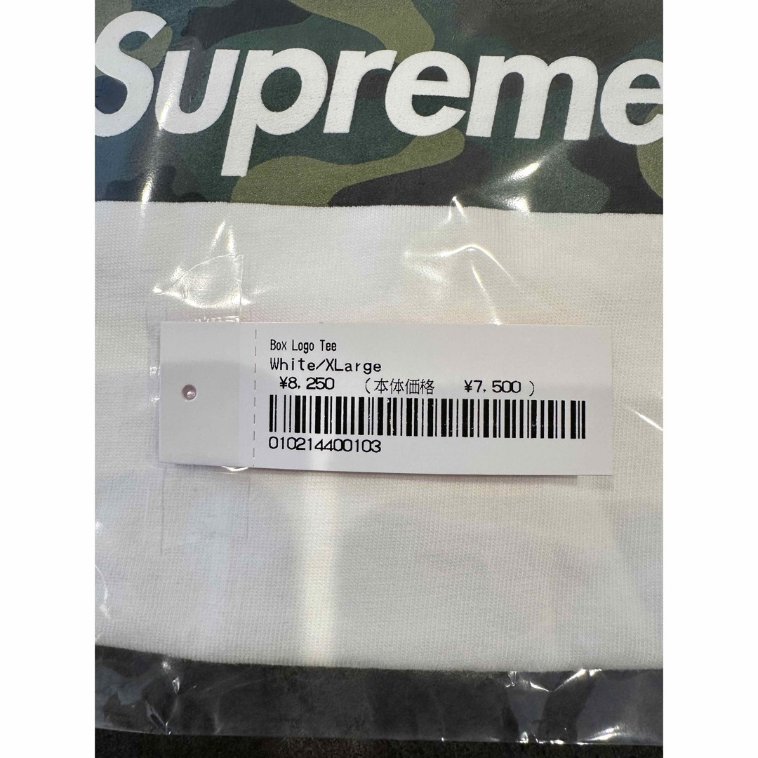 Supreme(シュプリーム)のSupreme Box Logo Tee White 迷彩 メンズのトップス(Tシャツ/カットソー(半袖/袖なし))の商品写真