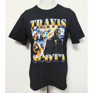 【XXXLサイズ】トラヴィス・スコット　Tシャツ　半袖　オレンジ　ヒップホップ(Tシャツ/カットソー(半袖/袖なし))