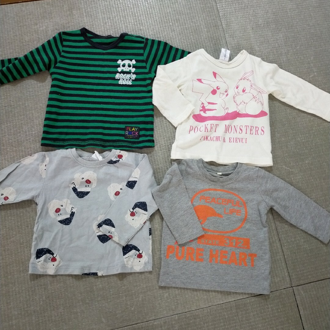 babyGAP(ベビーギャップ)の男の子　80 まとめ売り キッズ/ベビー/マタニティのベビー服(~85cm)(Ｔシャツ)の商品写真