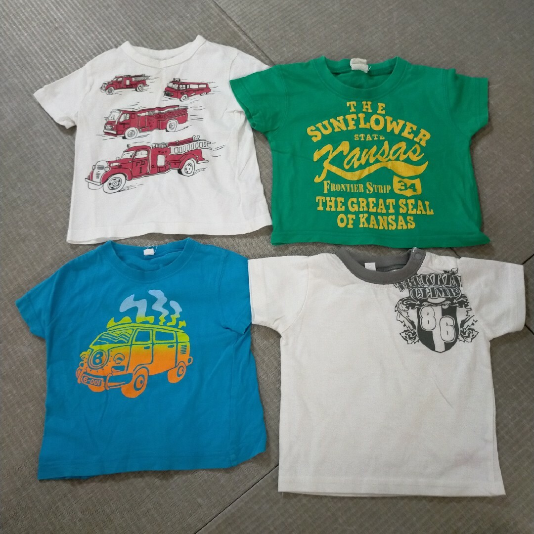 babyGAP(ベビーギャップ)の男の子　80 まとめ売り キッズ/ベビー/マタニティのベビー服(~85cm)(Ｔシャツ)の商品写真