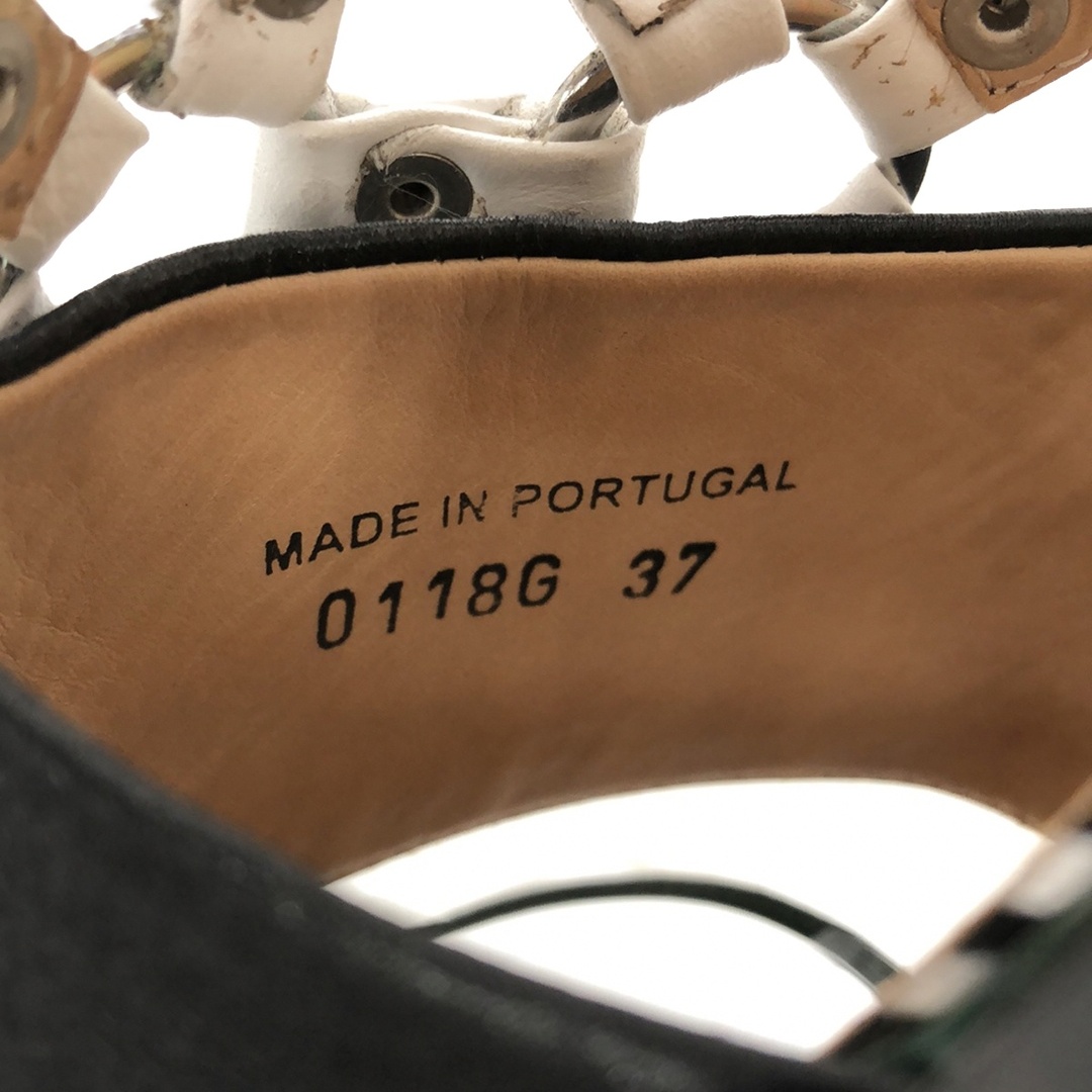 TOGA(トーガ)のTOGA PULLA トーガ プルラ プラットフォームデザイン サンダル グリーン ホワイト 37 レディースの靴/シューズ(サンダル)の商品写真