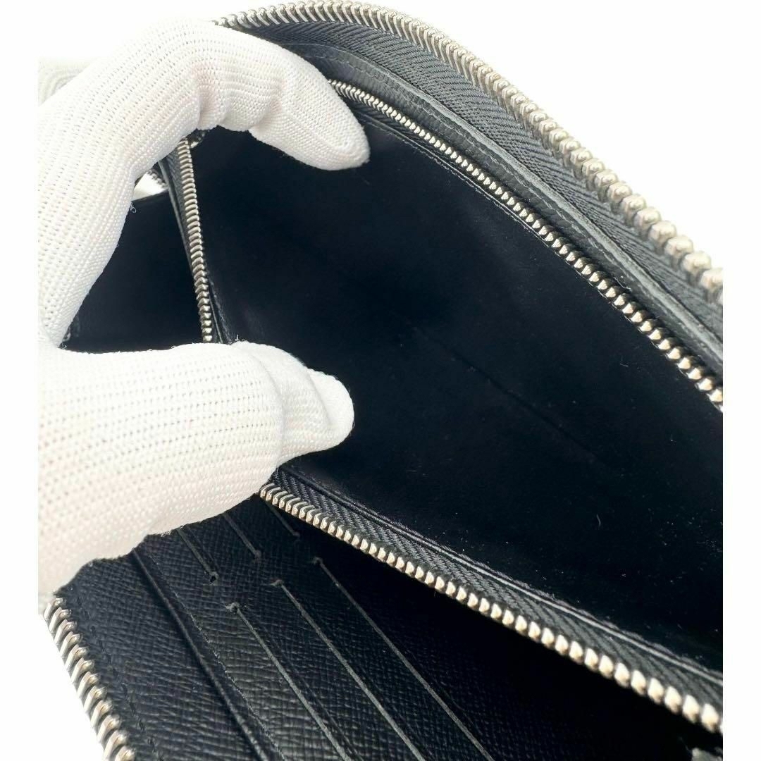 LOUIS VUITTON(ルイヴィトン)の美品✨ルイヴィトン タイガ ジッピードラゴンヌ 長財布 M69409 ブラック メンズのファッション小物(長財布)の商品写真