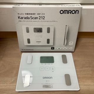 OMRON - 【美品】オムロン 体重体組成計 Karada Scan HBF-212