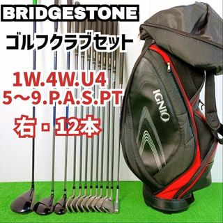 ブリヂストン(BRIDGESTONE)の【状態良好　フルセット】ブリヂストン　ゴルフクラブセット　ツアーステージVIQ(クラブ)