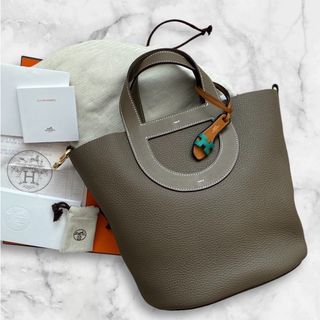 エルメス(Hermes)のエルメス　インザループ　23 エトープ　ゴールド金具(ハンドバッグ)