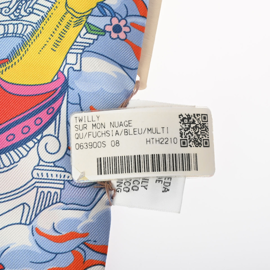 Hermes(エルメス)のエルメス  ツイリー SUR MON NUAGE スカーフ ピンク/マルチ レディースのファッション小物(バンダナ/スカーフ)の商品写真