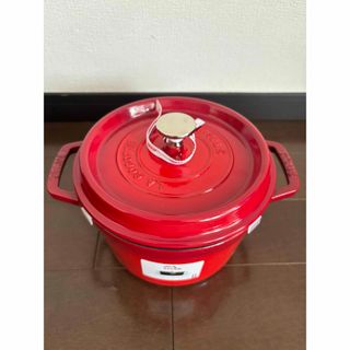 ストウブ(STAUB)の新品 STAUB ストウブ　グランドココット　20CM チェリー(キッチン収納)