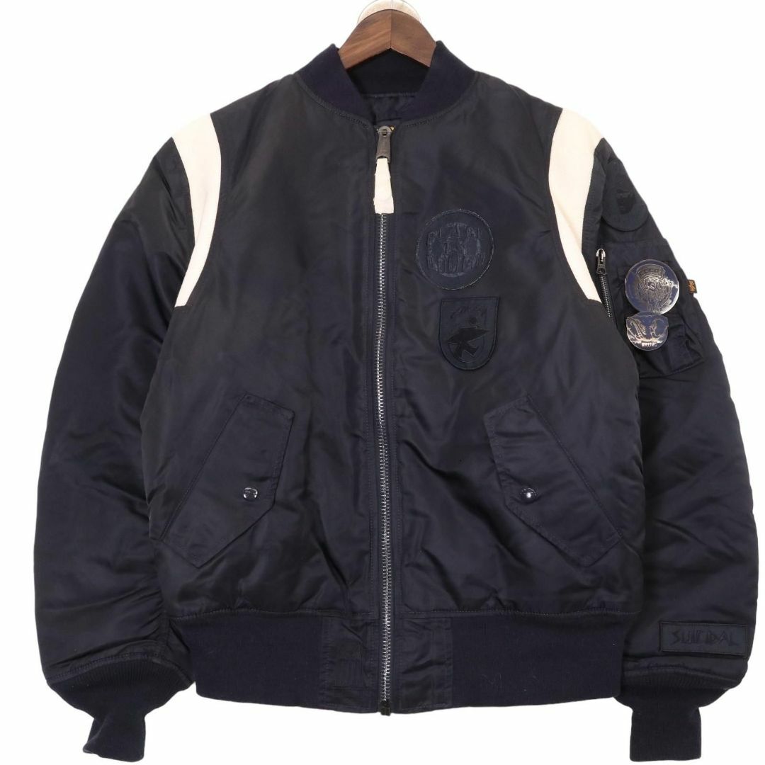 STUSSY - ステューシー×アルファ×フラグメント MA-1 フライト STUSSY - ステューシー×アルファ×フラグメント MA-1 フライト