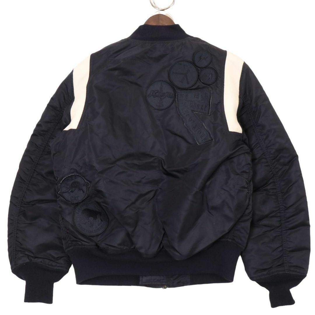 STUSSY(ステューシー)のステューシー×アルファ×フラグメント MA-1 フライトジャケット / M メンズのジャケット/アウター(フライトジャケット)の商品写真