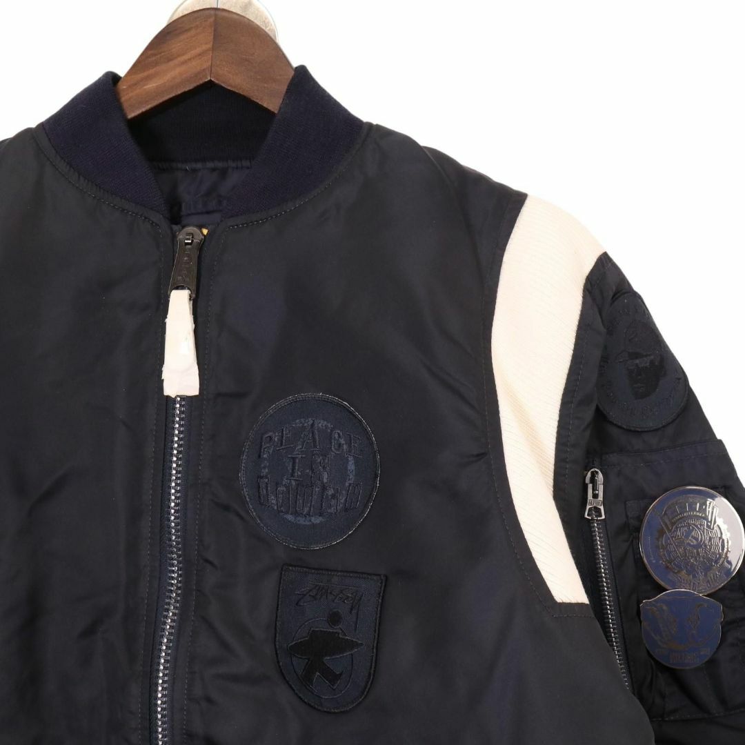STUSSY - ステューシー×アルファ×フラグメント MA-1 フライト STUSSY - ステューシー×アルファ×フラグメント MA-1 フライト